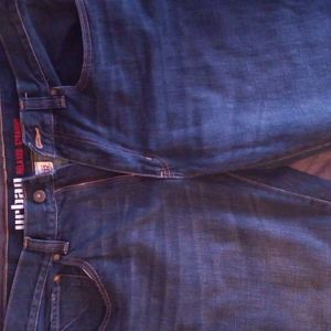 Mens Urban Pipeline ( Relaxed Straight) Jeans Dark Denim 36/32